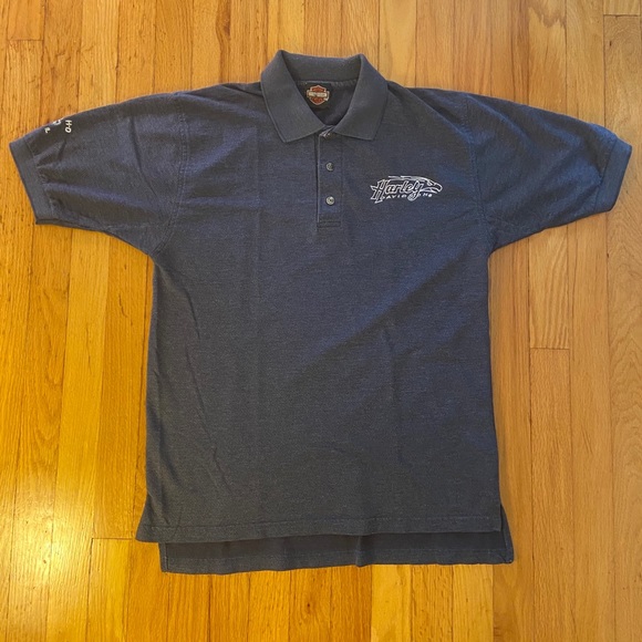 Harley Davidson Polo Golf Shirt Berwyn, IL Size M - Picture 1 of 5